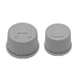 STRAIGHT 27-5021 AC Valve Cap Set for R134a