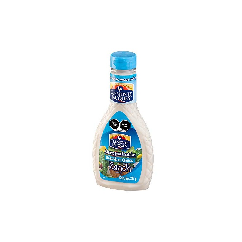 Clemente Jacques Aderezo Ranch Light 237 Ml, Ranch