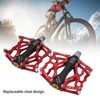1 Pair Mountain Bike Pedals Aluminum Alloy High Speed Bearing