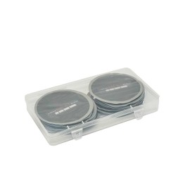 ZERINT 12pcs 81mm Tyre Reinforced Heavy Duty Bias Ply Tyre Repair Patch Round Tyre Patch for Car Truck Bus Tractor Agricultural Vehicles Puncture Repair