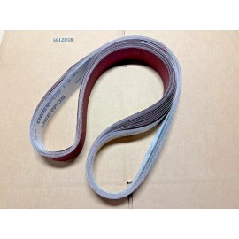 Unbranded PREMIUM  A/O,  J-WEIGHT  SANDING  BELTS  2" X 72",  10 - PACK,  220-GRIT