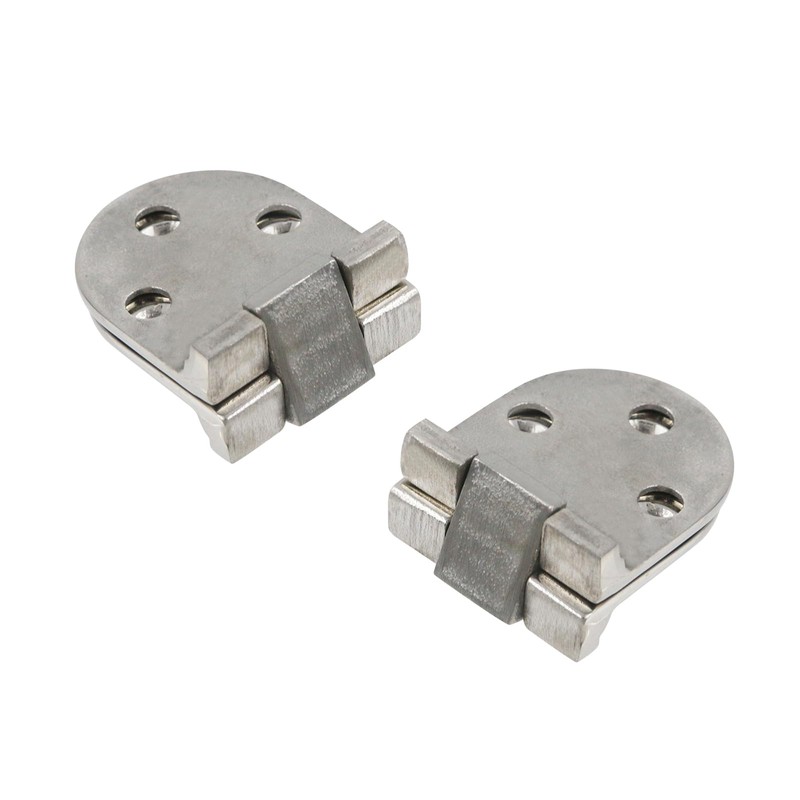 Semetall 4PCS Stainless Steel Boat Hinges,Butler Tray Hinge,Marine Grade Hatch