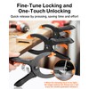 Spring Clamps for Woodworking, Lytool 4Pcs 6 Inch Quick-Release Ratcheting