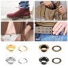 400pcs Grommet Eyelets Tool Kit 6mm with 3pcs Installation Tools,Gromette