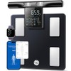 GE Scale for Body Weight, 8-Electrode Smart Bathroom Scale with
