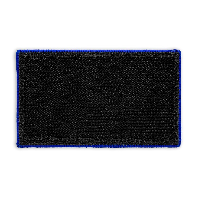 Blue & White American Flag Embroidered Patch 2" x 3"