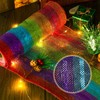 BUPOGAKE Deco Mesh Wreath Supplies Deco Mesh Ribbon Poly Mesh
