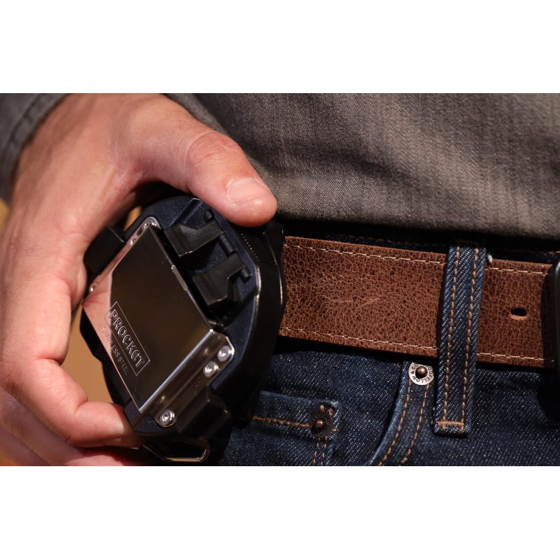 PROCKET Universal Tape Measure Holder, Rotating Lock Function,Works with Any