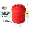 Talisman Designs Bacon Bin Grease Strainer & Collector | Family