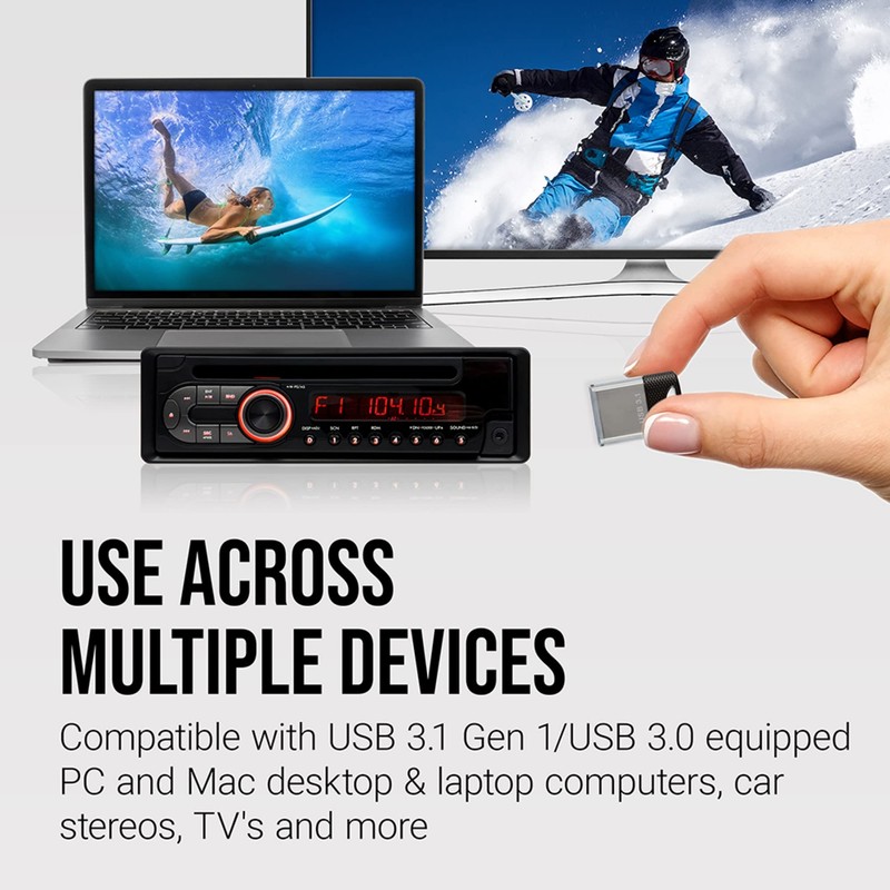 PNY 256GB Elite-X Fit USB 3.1 Flash Drive - 200MB/s