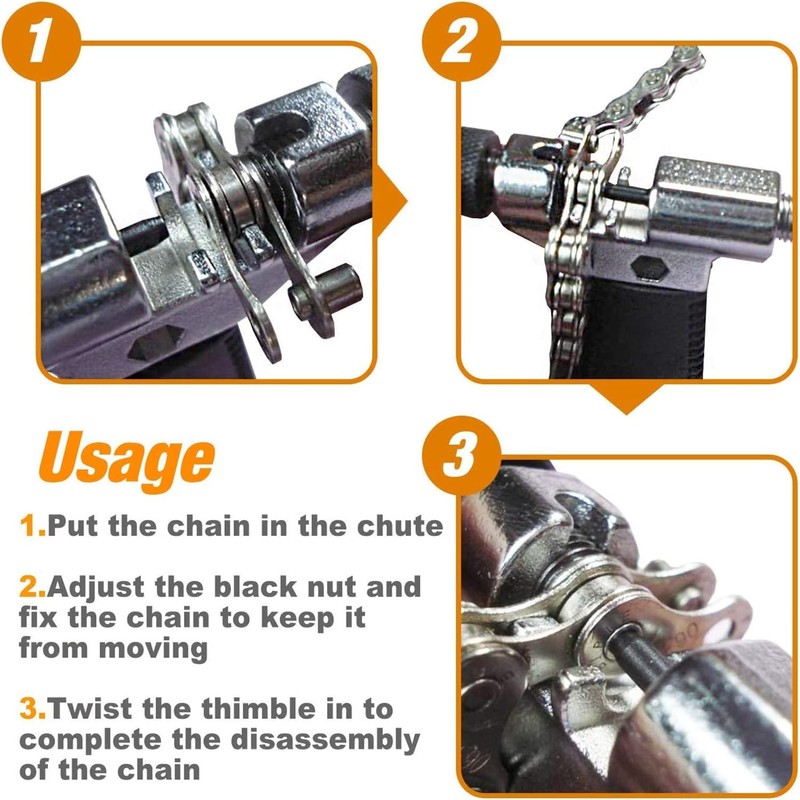 JCZD Bicycle Chain Repair Tool Kit, Cycling Bike Master Link