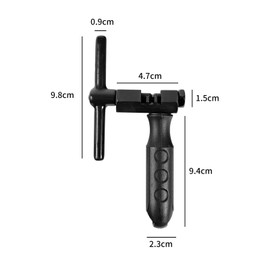 lcyen Bike Chain Breaker Tool - Universal Bicycle Chain Breaker Cutter and Remover for 6-11 Speed Chains, Chain Link Removal Tool Including Replaceable Replacement Pin