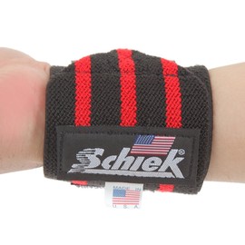 Schiek Wrist Wrap, 12 Inches (Approx. 30 cm) (Genuine Japanese Product) (Red)