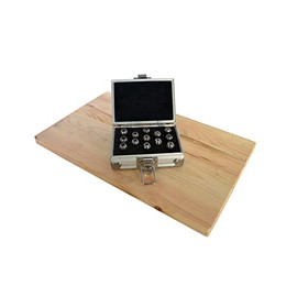 Paulimot ER11 Collet Set Single 7 mm Set 13-Piece in Aluminium Case