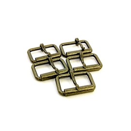 Family Tool (Family Tool) Tube Beauty Lock (25 mm Wide) in Antique Gold 5 Pack 57214 