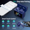 Wireless Earbuds, Bluetooth 5.4 Headphones In Ear with Multifunctional Touchscreen,