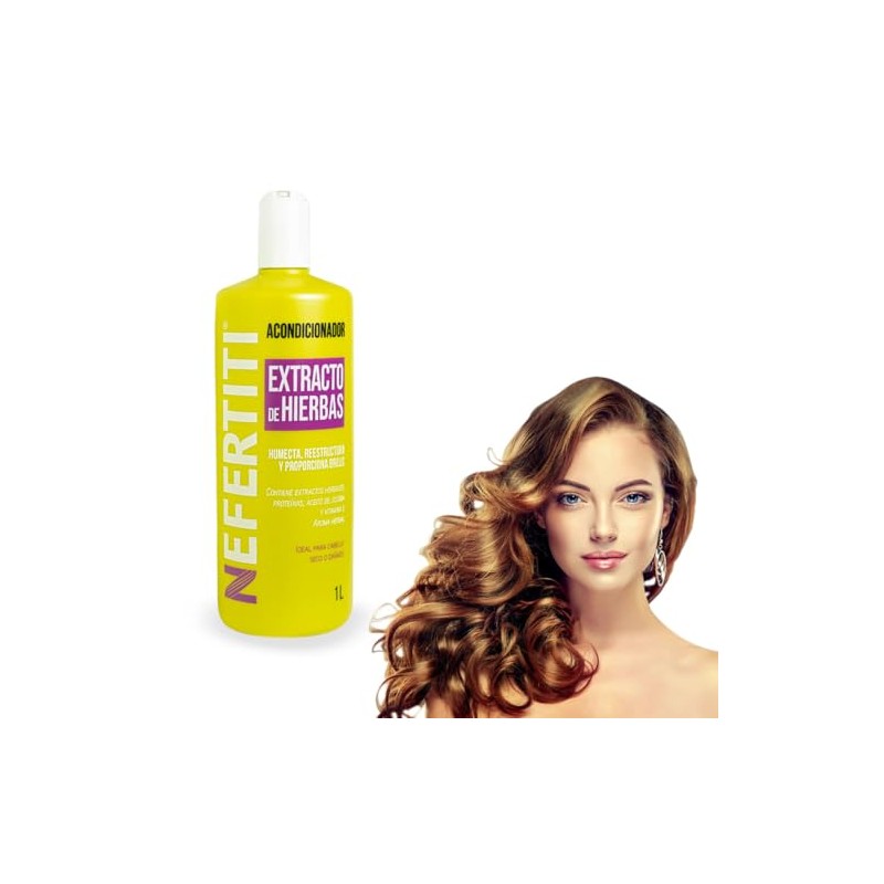 Nefertiti Acondicionador Extracto De Hierbas - 1 L