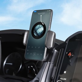 Car Phone Mount Compatible with Subaru Crosstrek/WRX 2022 2023 2024 Center Console Air Outlet Vent Cell Phone Holder Dash Clip Dash Panel Mobile Phone Bracket Stand for All Smart Phones Accessories