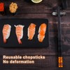 HuaLan 5 Pairs Fiberglass Chopsticks Range Non Slip Reusable