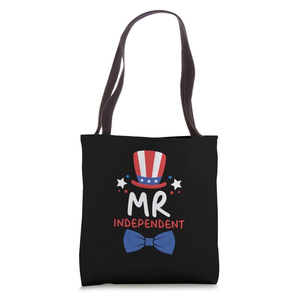 Mr. Independent Firecracker 4th of July Toddler Boy Outfits Tote
