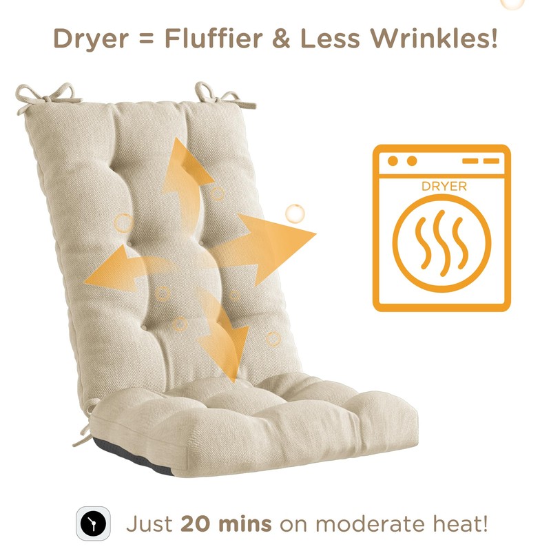 Codi Rocking Chair Cushions, Water Resistant Glider Rocker Replacement Cushion