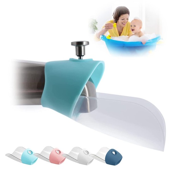 Bath Helper - Bath Tub Faucet Extender - Guides Water