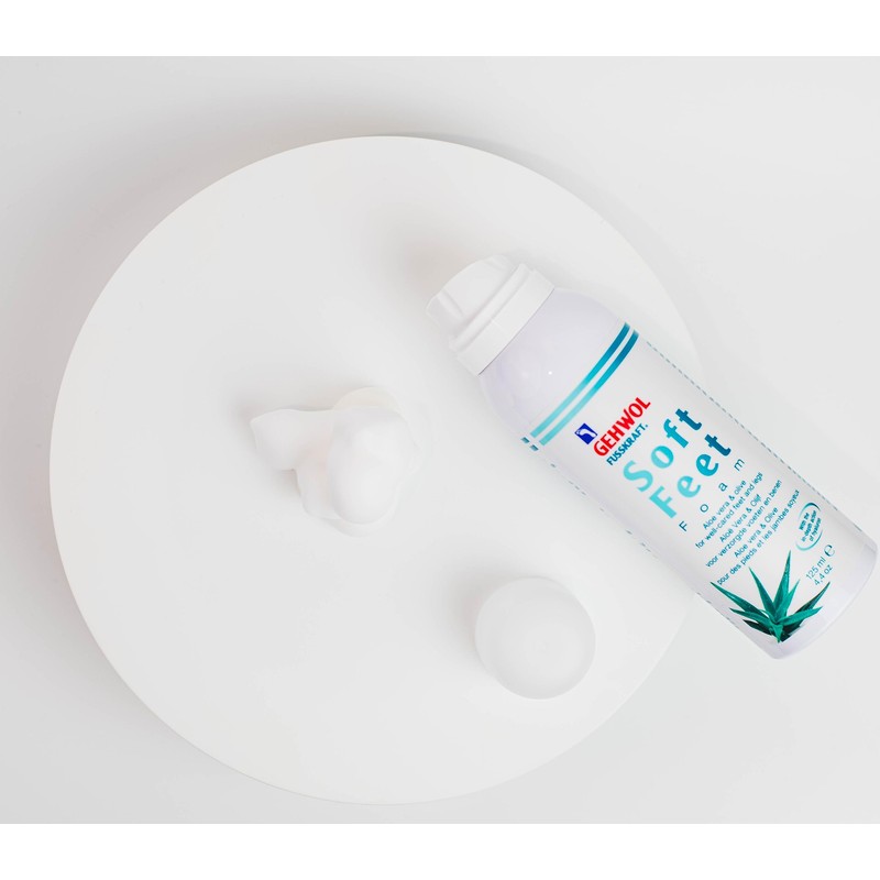 GEHWOL Soft Feet Foam, 4.4 Ounce (Pack of 1)