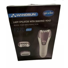 Hangsun Epilator for Women 2 in 1 Cordless Epilator and Electric Lady Shaver DRY & WET