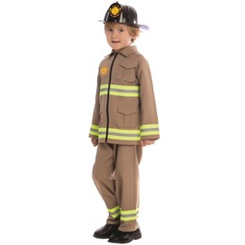 Dress Up America Kids KJ Firefighter Costume