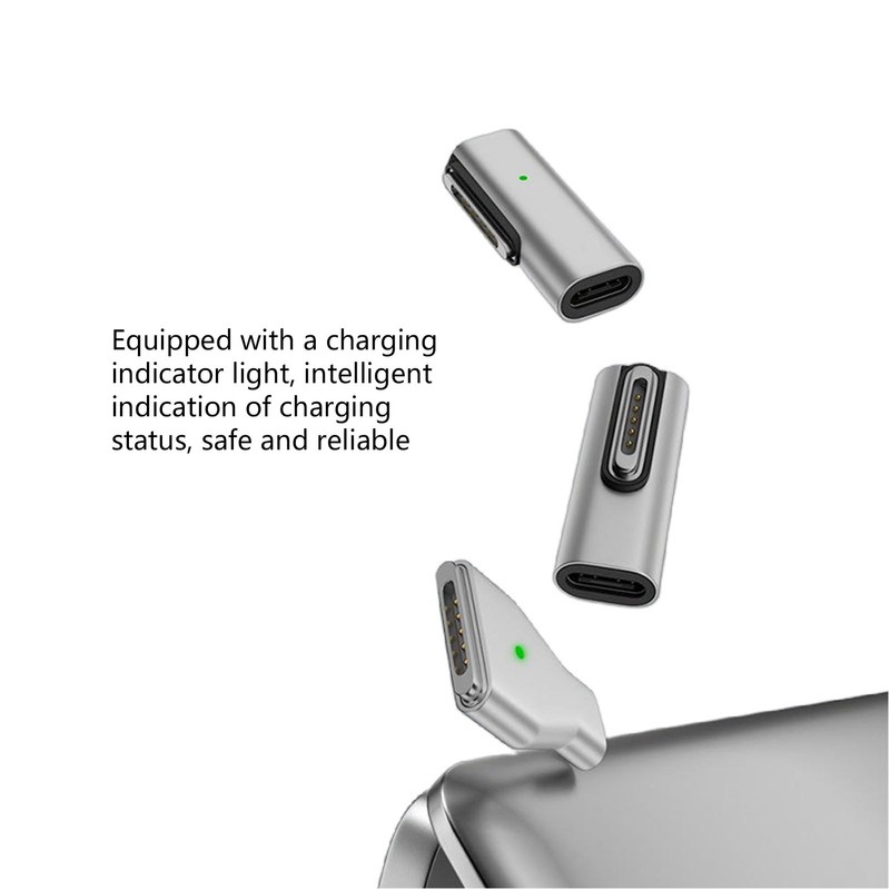 140W USB C to Magnetic Adapter Aluminum Alloy Fast Charging