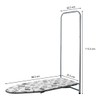 Duwee 14"x38" Wall Mounted and Door Mounted Ironing Board with