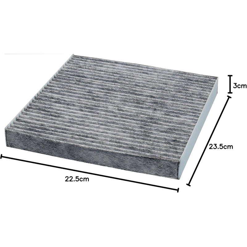 CP134 Filtro de aire con carbón activado, Activated Carbon, 1-paquete