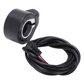 Thumb Throttle Adjustable Waterproof Ergonomic E Bike Speed Controller for 22mm Handle Diameter Electric Bicycle