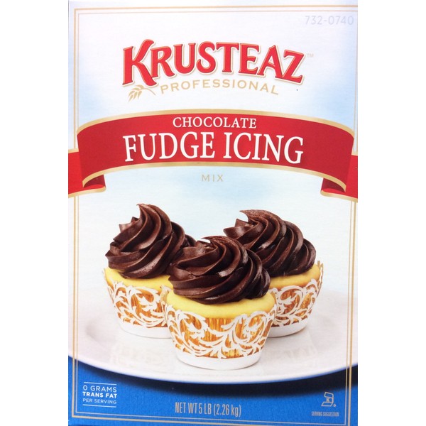 Krusteaz Icing Mixes - Creamy Fudge, 5-Pounds