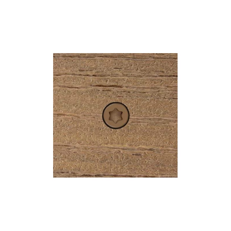 Headcote 7 x 1-5/8" - 34 Brown - Stainless Steel