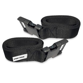 Sport-Thieme Aqua Jogging Replacement Strap Hydro-Tone Durable Replacement Strap for More Water Fun 1 Pair Black L x W x H 135 x 2.5 x 1 cm Buckle