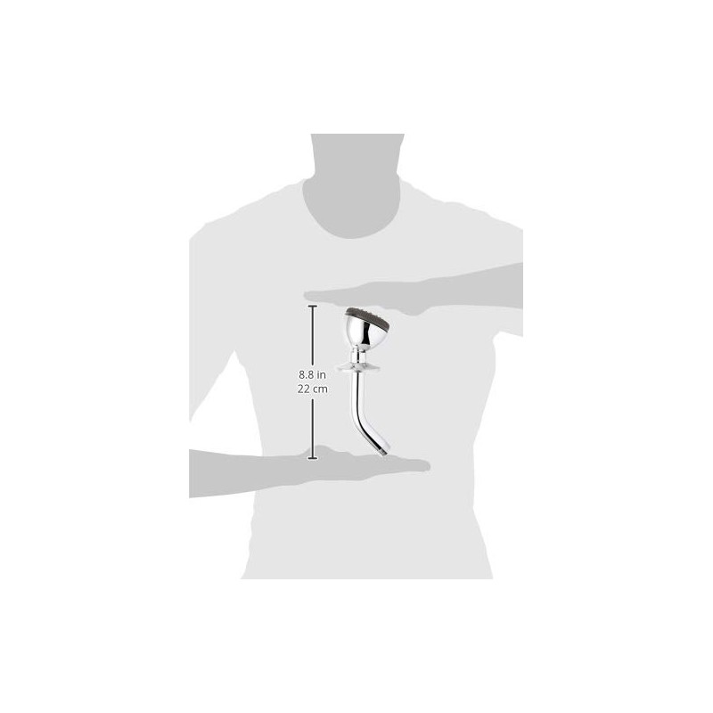 American Standard 8888.075.002 Easy Clean Showerhead, Polished Chrome