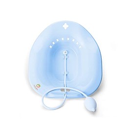 Femme Detox Yoni Steam Seat Postpartum Essentials & Wound Wash Yoni Steam Chair for Yoni Herbs | V Steam Seat for Women & Men Sitz Bath Seat for Soaking | Unisex Yoni Steamer (Blue)