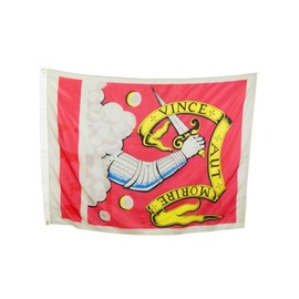 36x45 Bedford Conquer or Die Flag - Durable All-Weather Nylon, Reinforced Fly End Stitching - Proudly Made in The USA