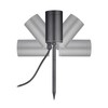 lambado® Premium LED Ground Spike Light Black Outdoor Spotlight Including