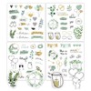 Wedding Scrapbook Stickers 4 Sheets 80 Pieces Waterproof Wedding Planning