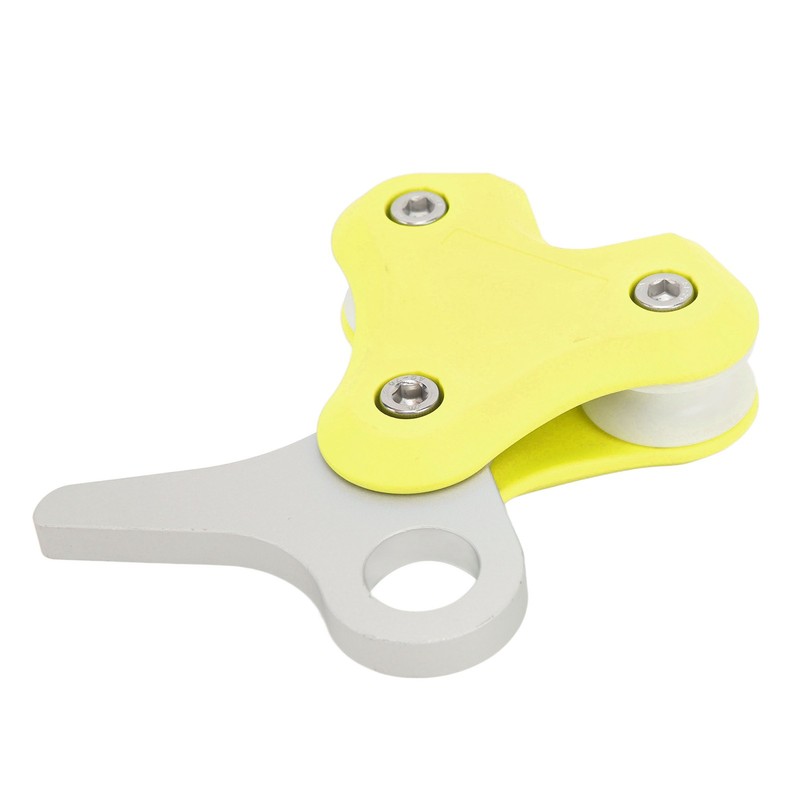 Universal Aluminum Alloy Diving Pulley Rope Retractor 250KG Max Loading