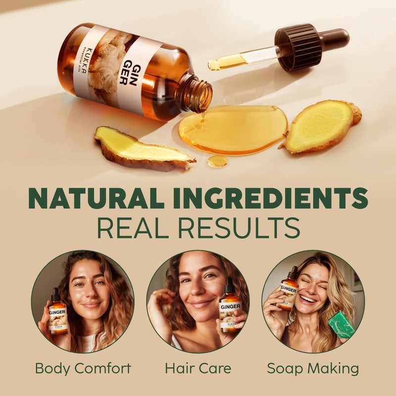 KUKKA essential oils Tea Tree Oil for Skin & Ginger