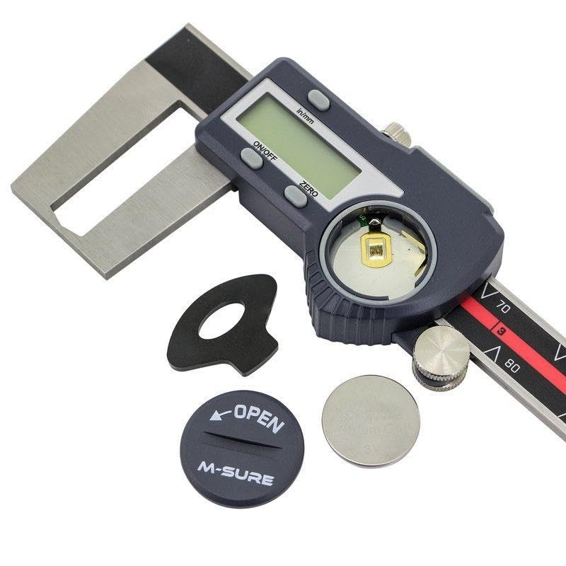 M-SURE MS-235-150 Digital Caliper Outside Groove 0-150mm (0-6 inch) MS-235