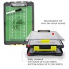 Dexas Clearview Clipcase Clipboard, 13.75 x 9.5 in, Gray/Yellow. See