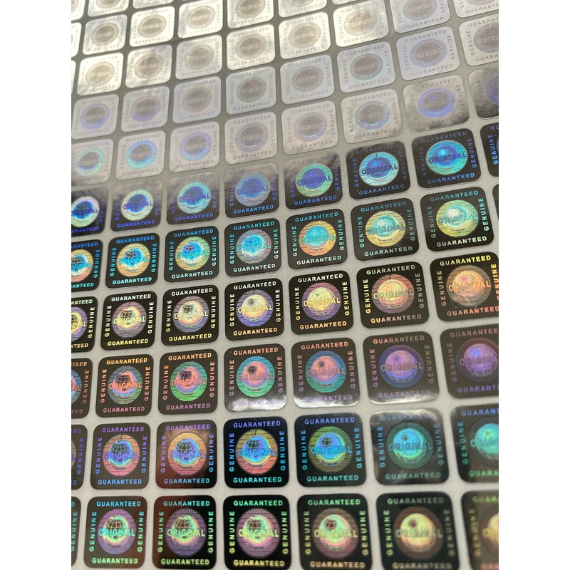 MM-products Hologram Stickers Tamper Proof Labels Original Security Holographic Stickers