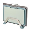 KOFRAND Plastic Cutting Boards with Grinding Area and Measurement, Cutting