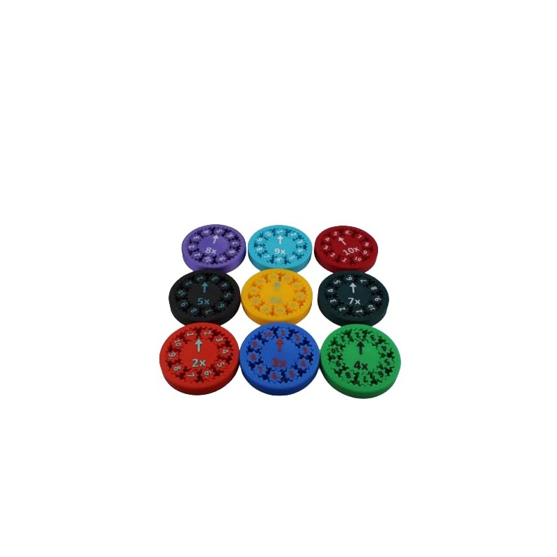 Generic Math Fidget Spinners (Multiplication + Division) (Multiplication + Division)