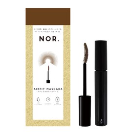 NC_Eco Packaging NOR. Airfit Mascara "Easy Off" x "Waterproof Type Curl Keeping" (Natural & Curl Keep: Color Ash Brown)