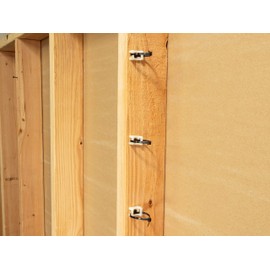 6.3 mm Natural Saddle Tie Mount - 100 Pack